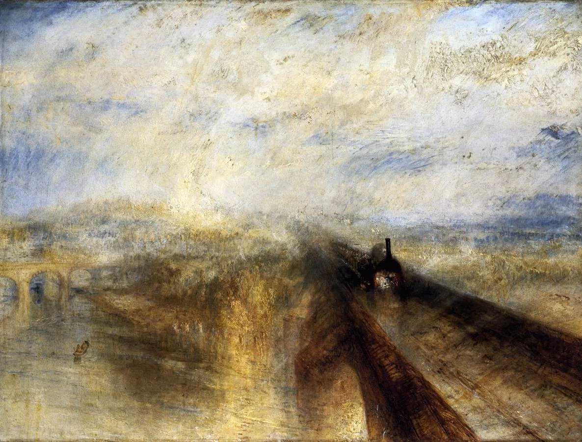 Pioggia, vapore e velocità La Great Western Railway, 1844 - National Gallery, Londra